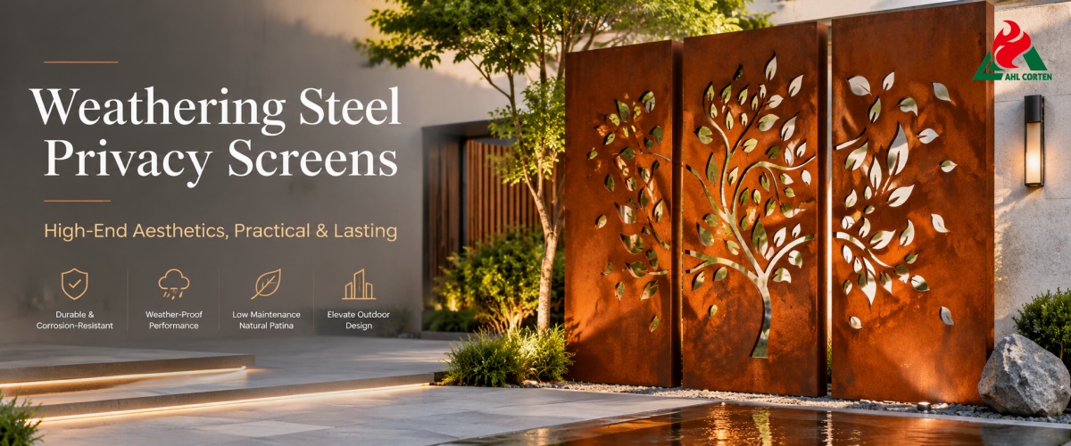 weathering steel screens for sale